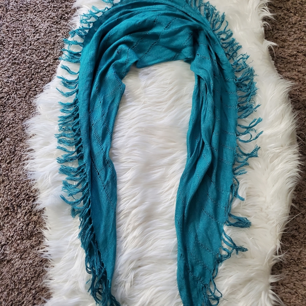 Teal scarf! Never worn!